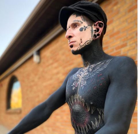Meet A Man Who’s Spent Over R1million On Tattoos